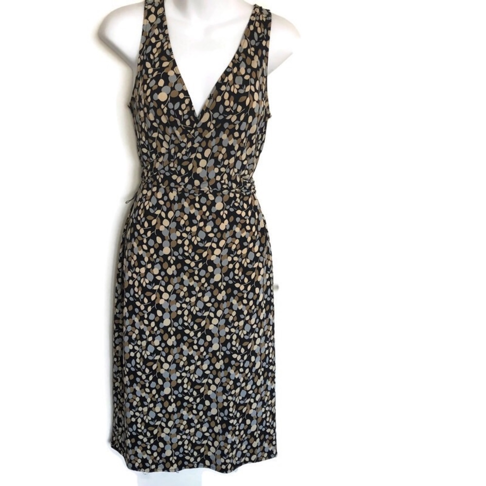 BCBG Maxazaria sleeveless Wrap Sheath dress